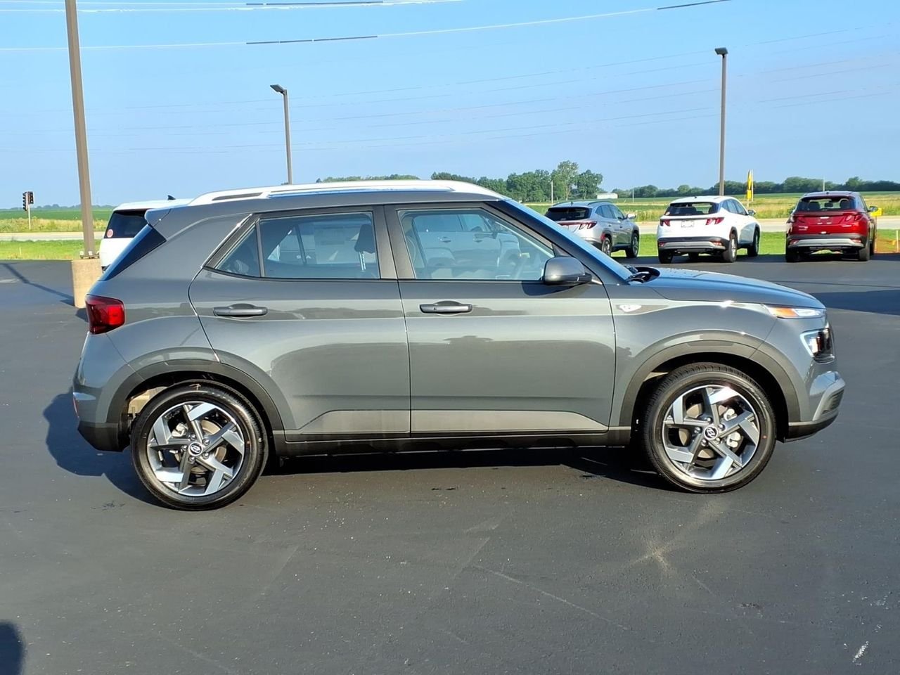New 2026 Ecotronic Gray Metallic Hyundai SEL image 2