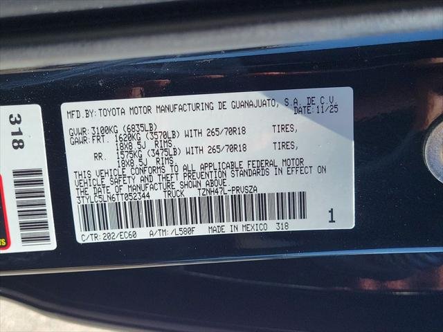 Certified Used 2026 BLACK Toyota  image 29