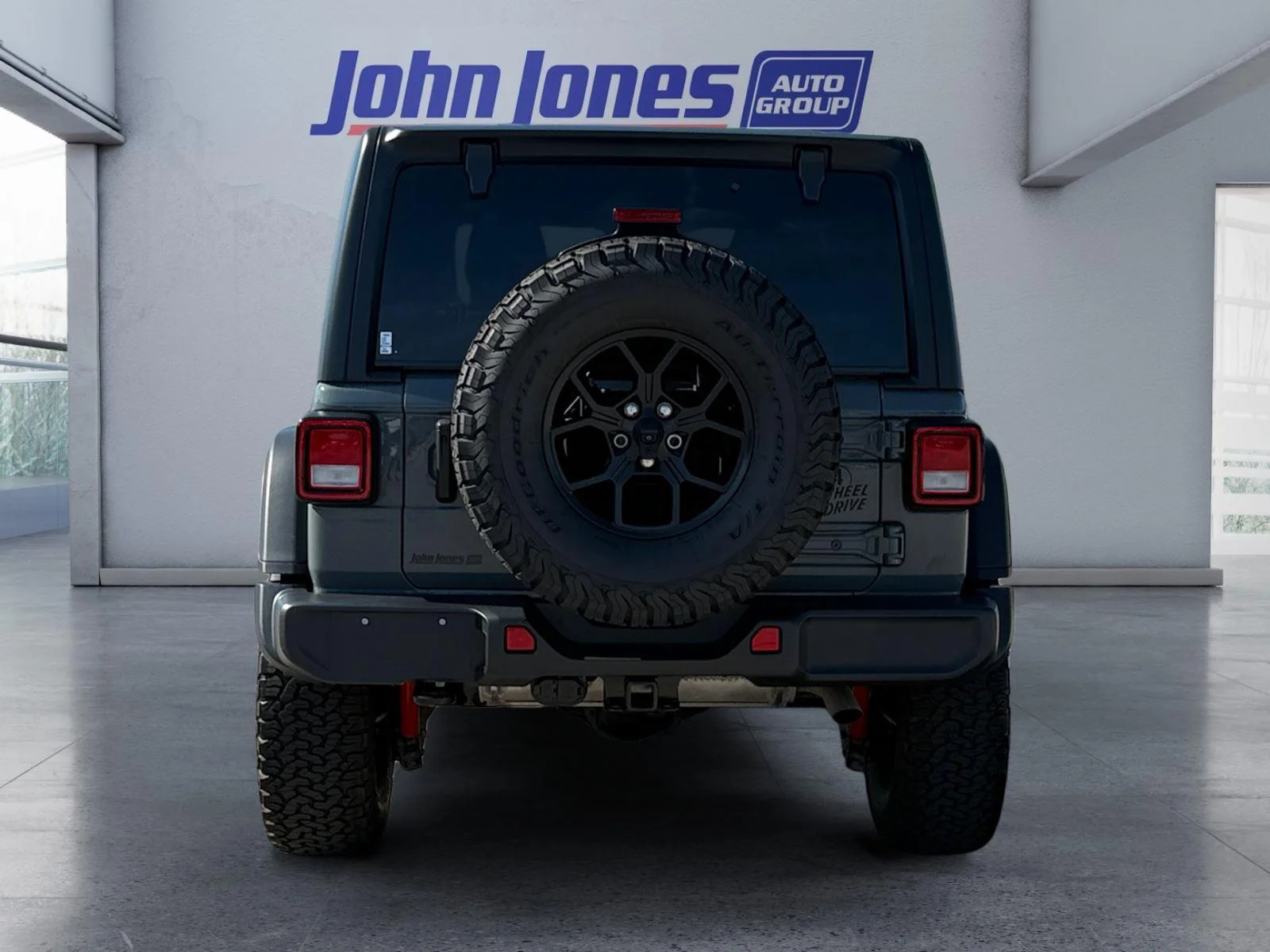 Used 2024 Gray Jeep 4-Door Willys 4x4 image 12