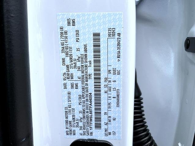 New 2026 Star White Metallic Tri-Coat Ford King Ranch image 54