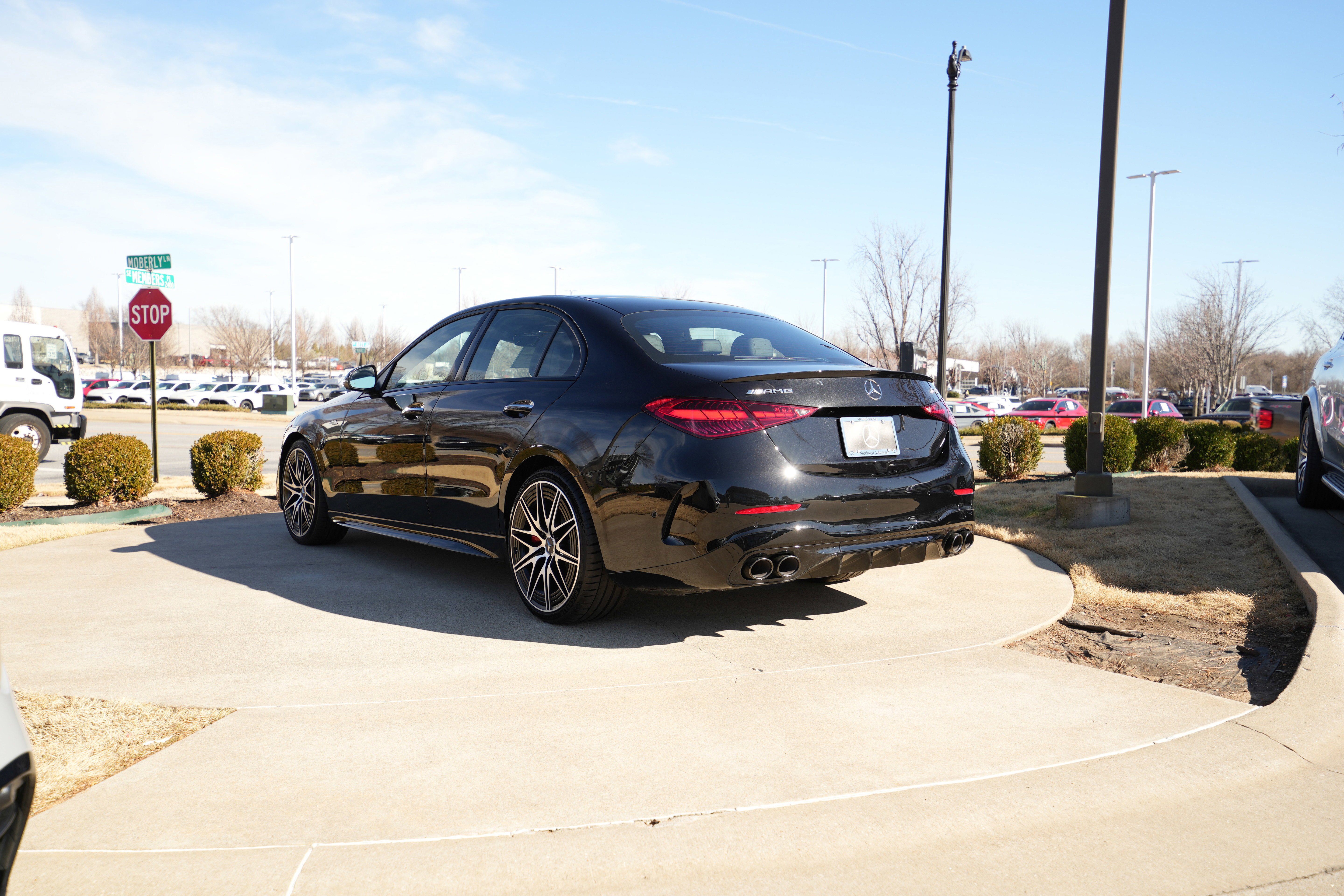 New 2026 Obsidian Black Metallic Mercedes-Benz AMG® C 43 image 6