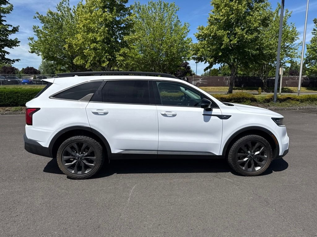Used 2022 Glacial White Pearl Kia X-Line SX Prestige image 8