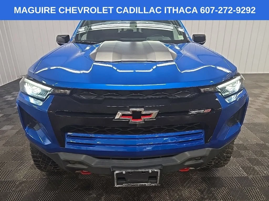 Used 2024 Glacier Blue Metallic Chevrolet ZR2 image 8