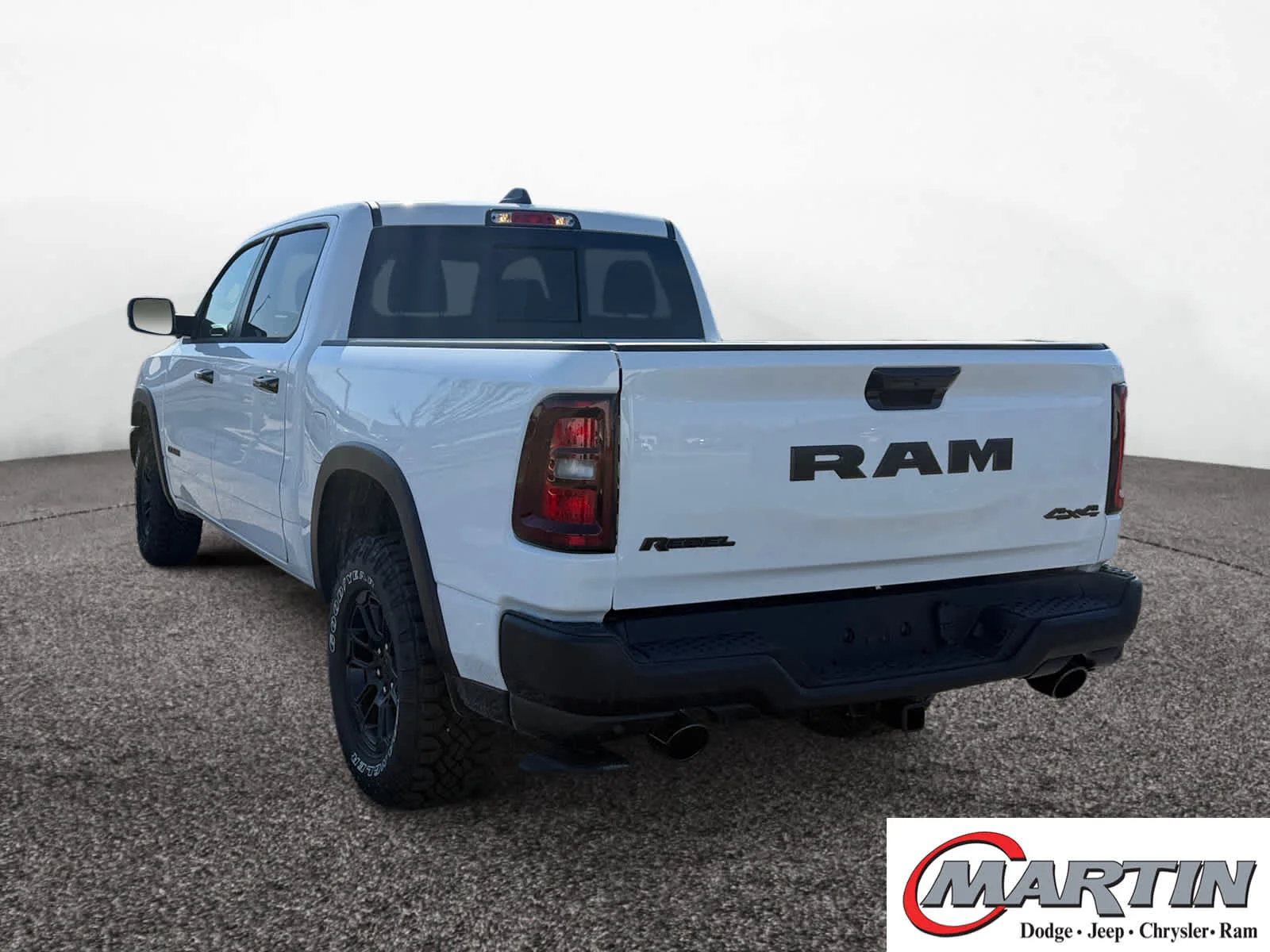 New 2026 Bright White Clear-Coat Exterior Paint RAM Rebel image 3