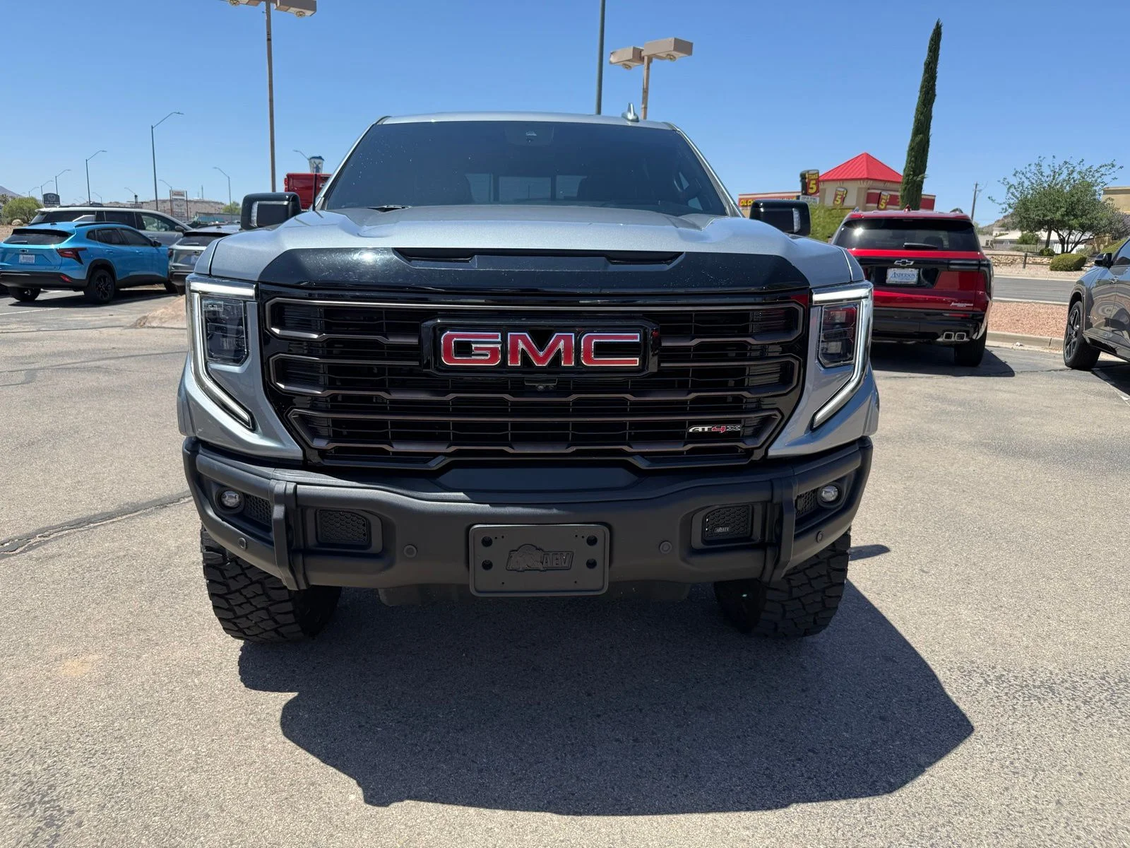 Used 2024 Silver GMC AT4X image 2