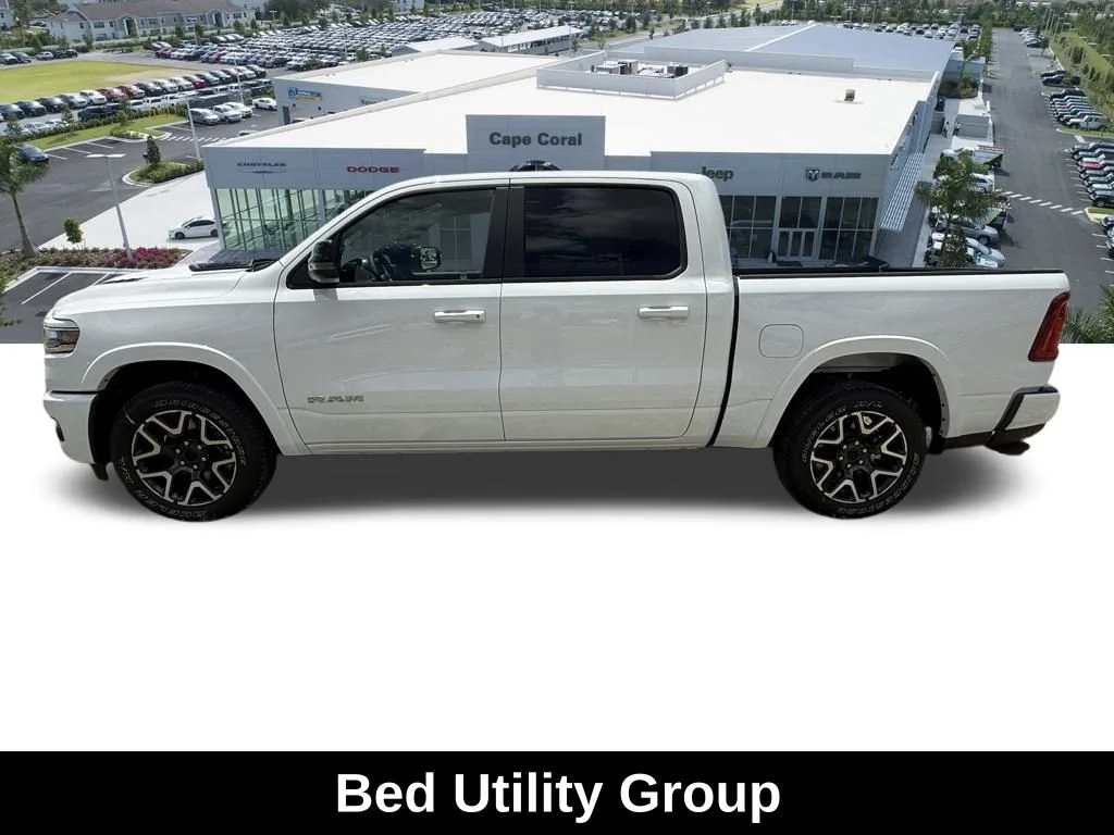 New 2026 Bright White Clear-Coat Exterior Paint RAM Laramie image 9