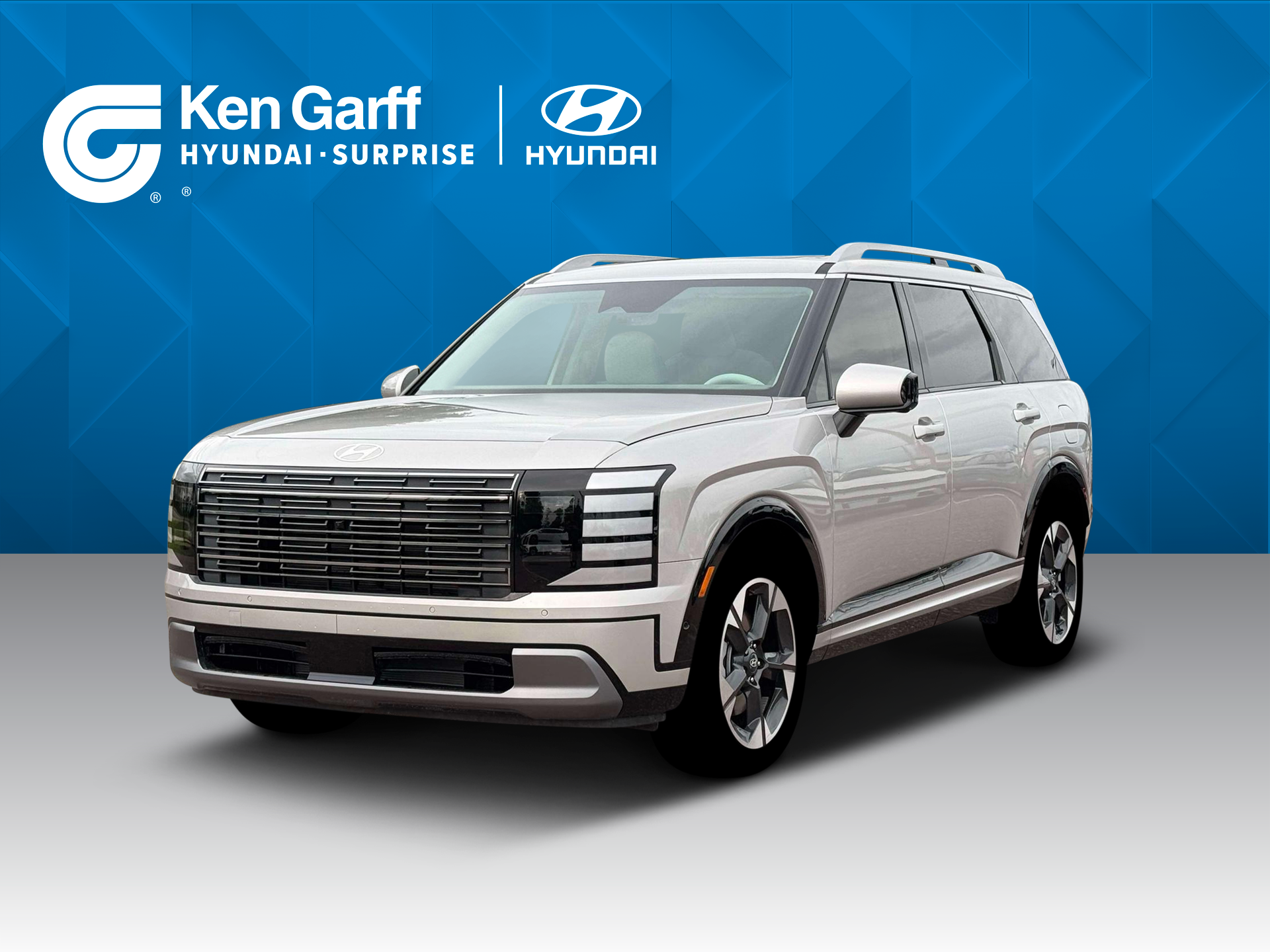 New 2026 Typhoon Silver Metallic Hyundai Limited AWD image 1