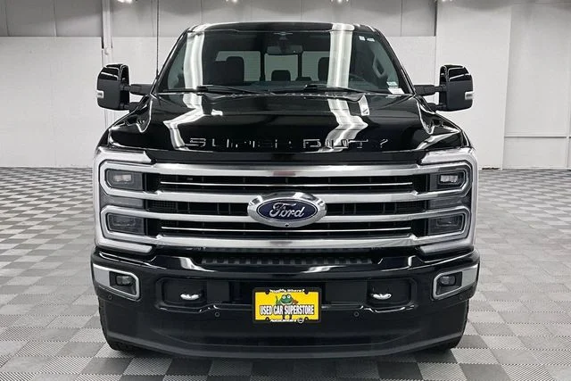 Used 2023 Agate Black Metallic Ford Limited image 4
