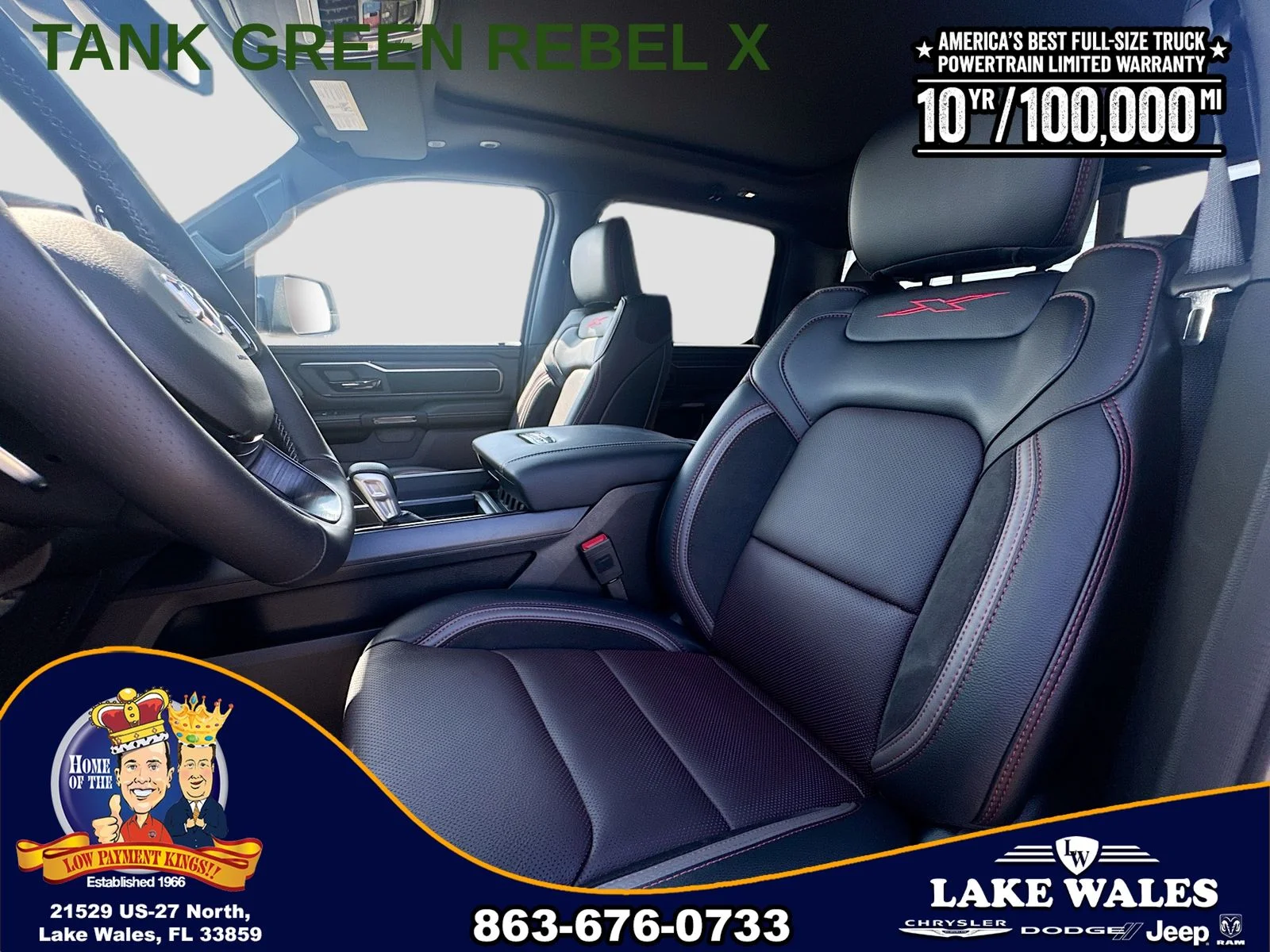 New 2026 Tank Exterior Paint RAM REBEL image 21