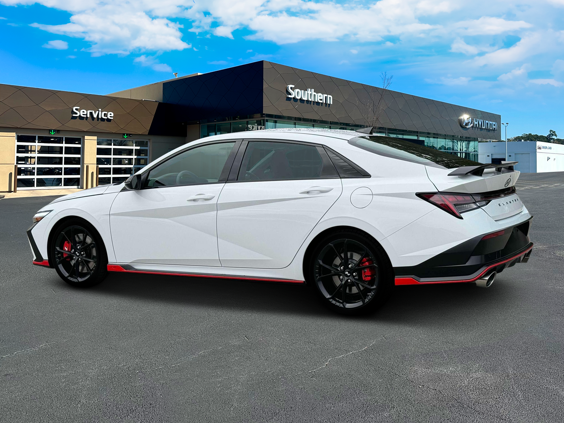 New 2026 White Hyundai Sedan image 4