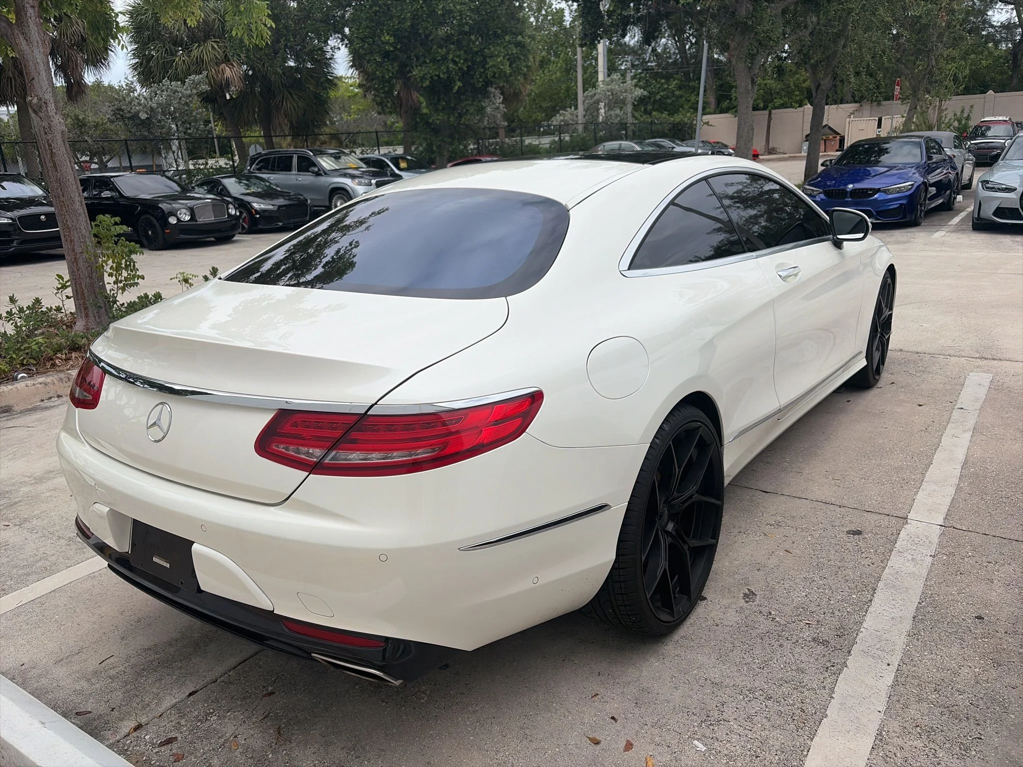 Used 2015 White Mercedes-Benz S 550 image 4