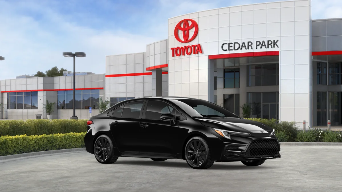 New 2026 Midnight Black Metallic Toyota SE image 14