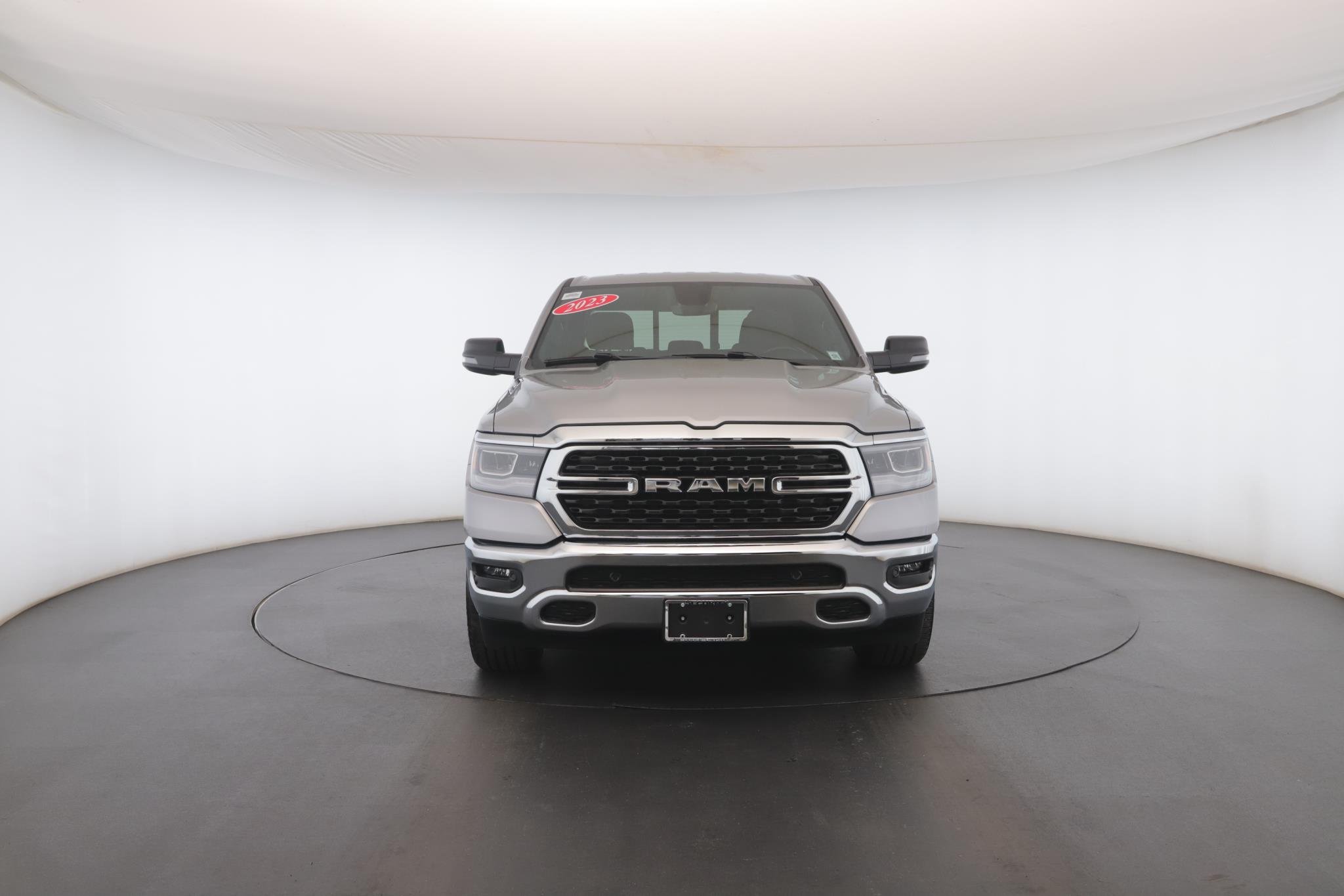 Used 2023 Billet Silver Metallic Clearcoat Ram Big Horn 4x4 Crew Cab 5