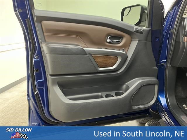 Used 2017 Deep Blue Pearl Nissan Platinum Reserve image 16