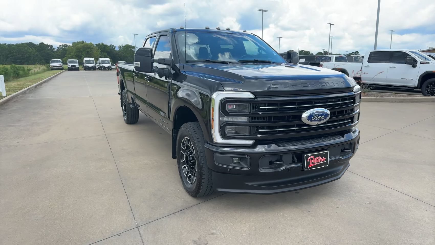 Used 2025 Black Ford Platinum image 3