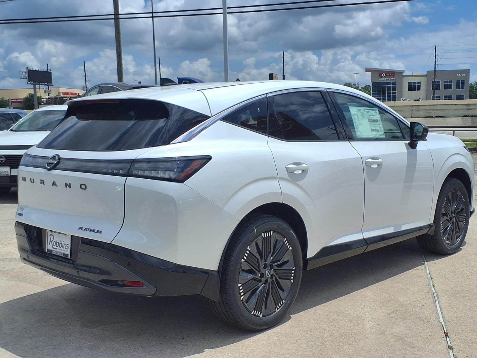 2026 Nissan Murano Platinum White at Robbins Nissan