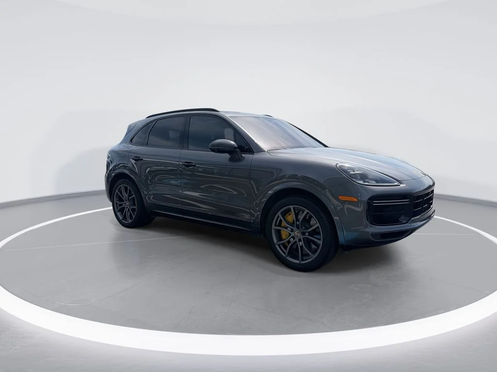 Used 2021 Gray Porsche Turbo S image 2