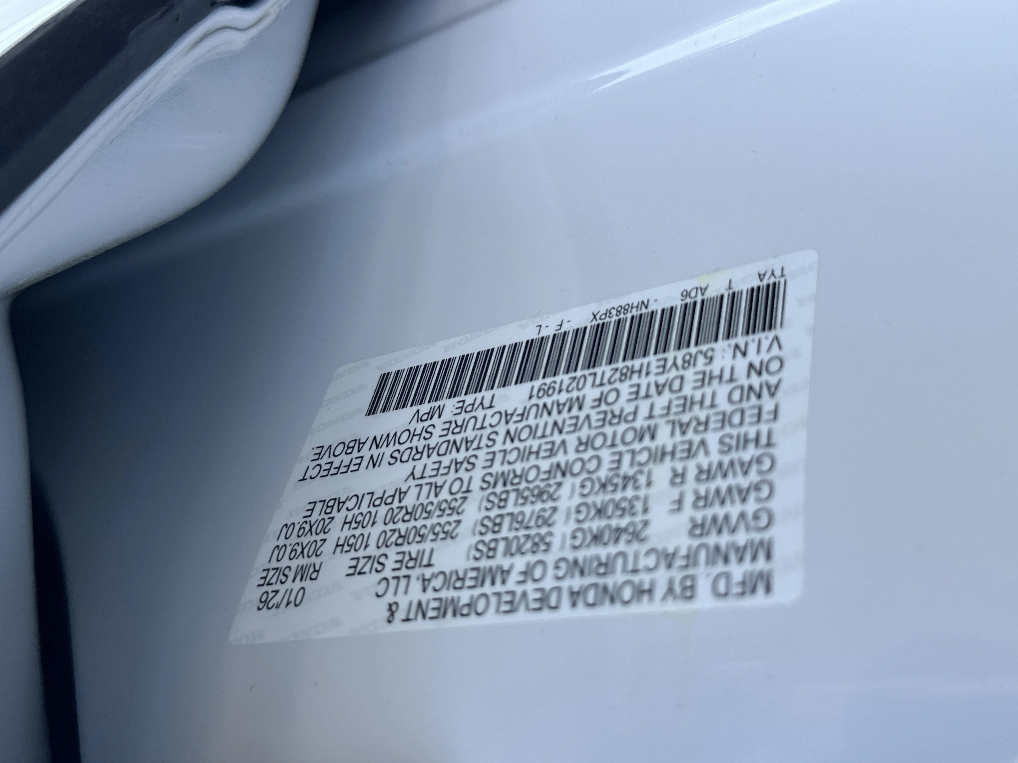 New 2026 White Acura w/Advance Package image 27