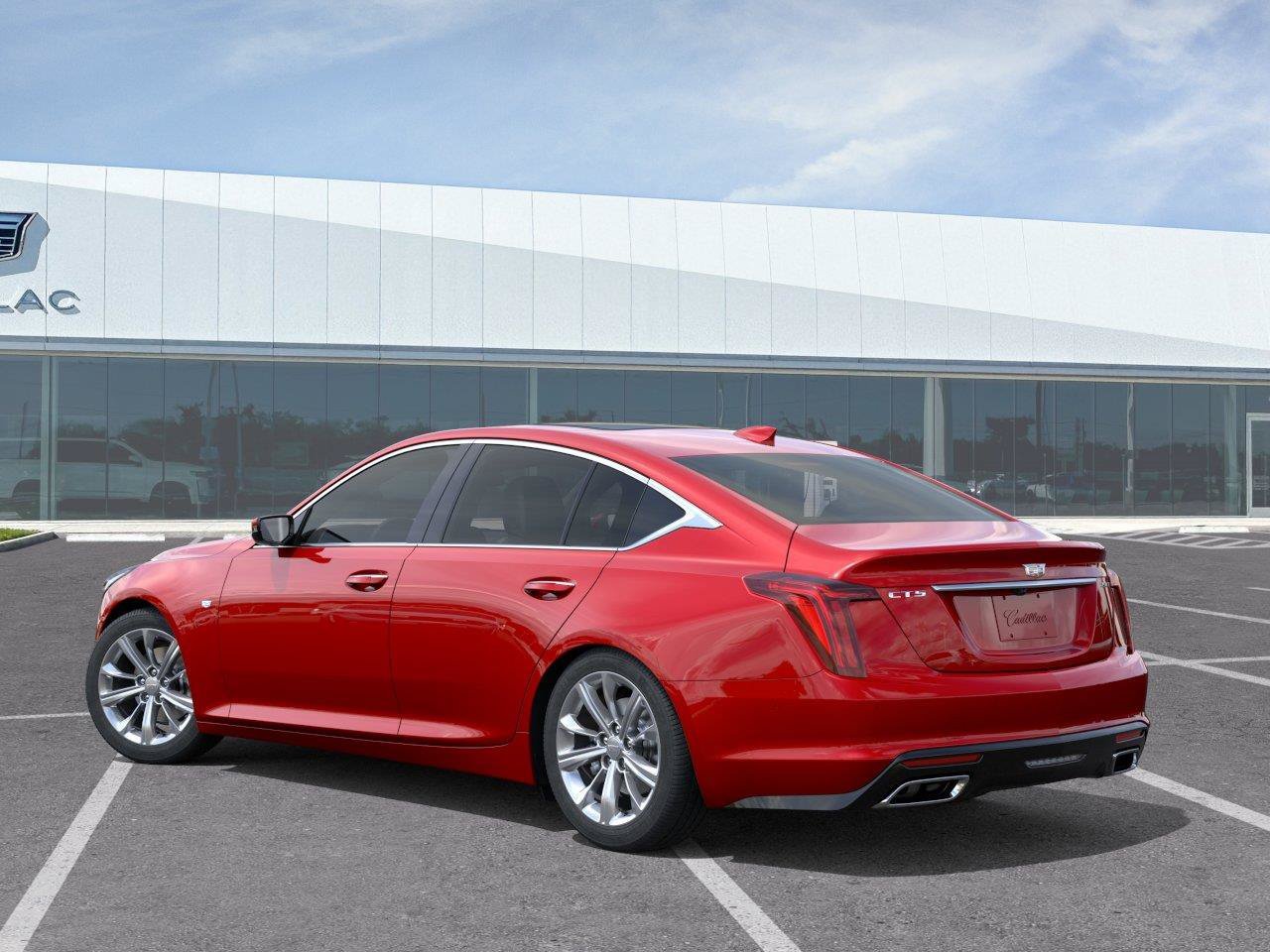 New 2026 Radiant Red Tintcoat Cadillac Premium Luxury image 3