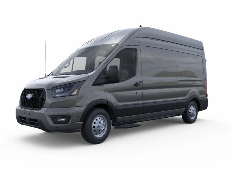 New 2026 Carbonized Gray Metallic Ford Cargo Van image 1