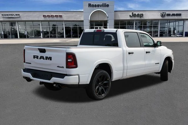 New 2026 Bright White Clear-Coat Exterior Paint RAM Laramie image 3