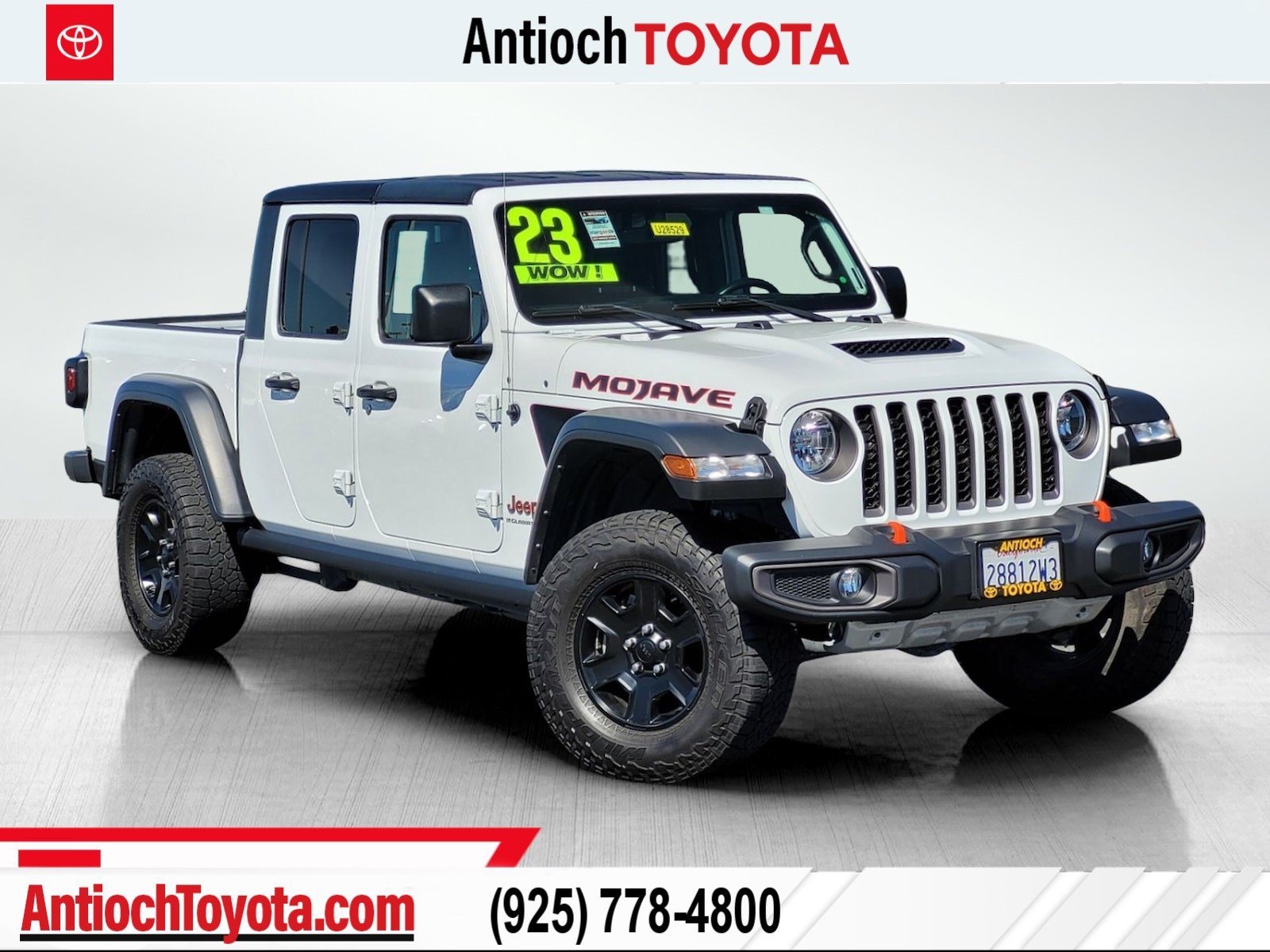 Used 2023 Bright White Clearcoat Jeep Mojave image 1