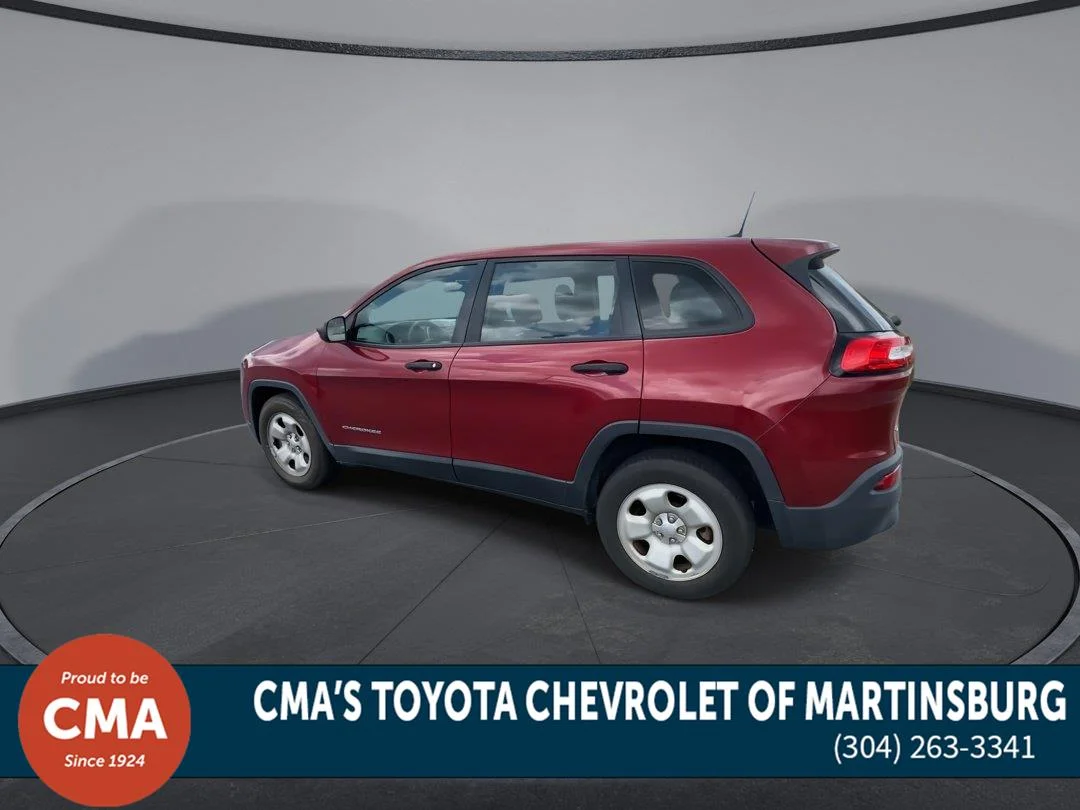 Used 2016 Deep Cherry Red Crystal Pearlcoat Jeep Sport image 6