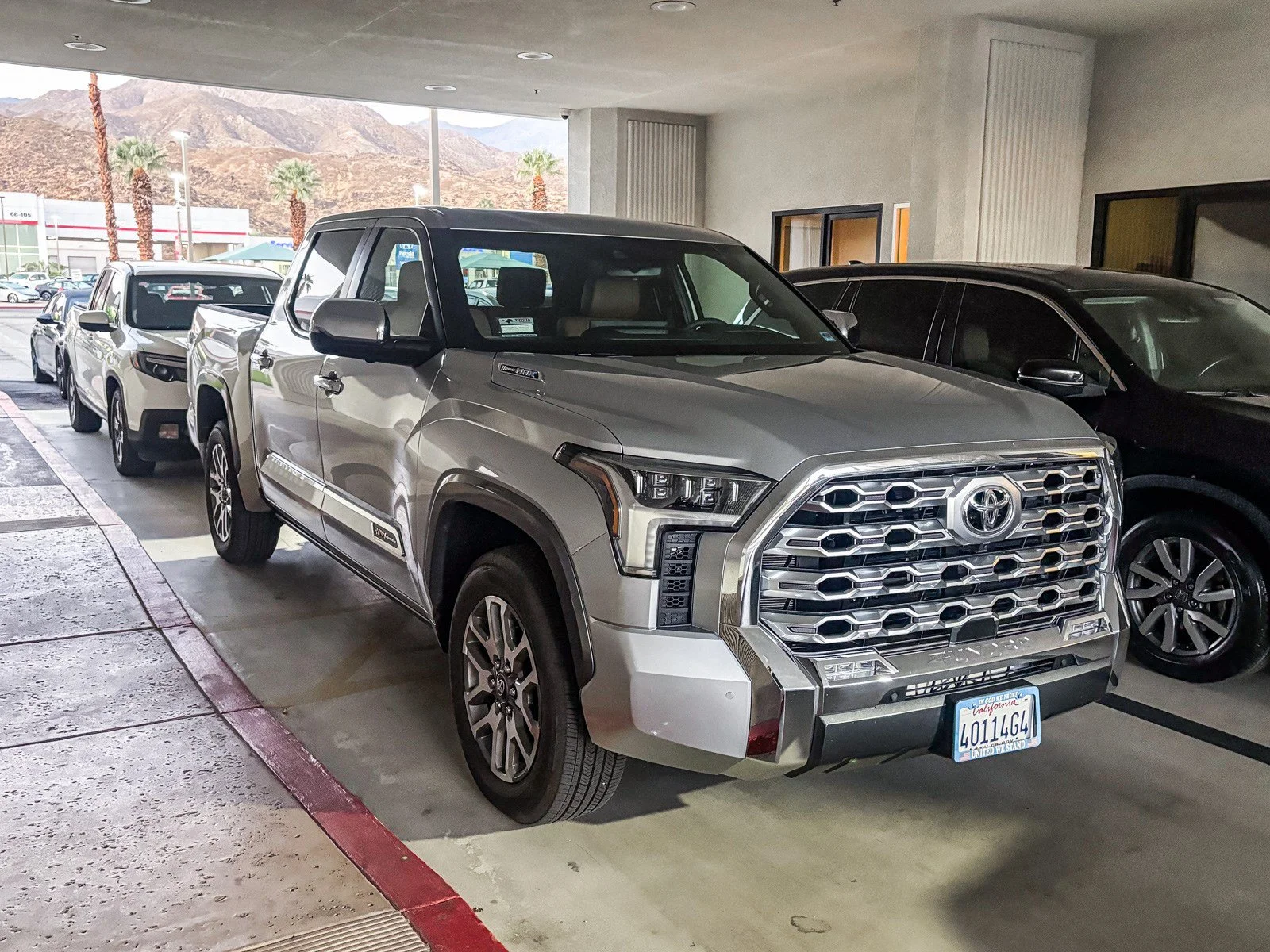 Used 2025 Silver Toyota 1794 Edition Hybrid image 1