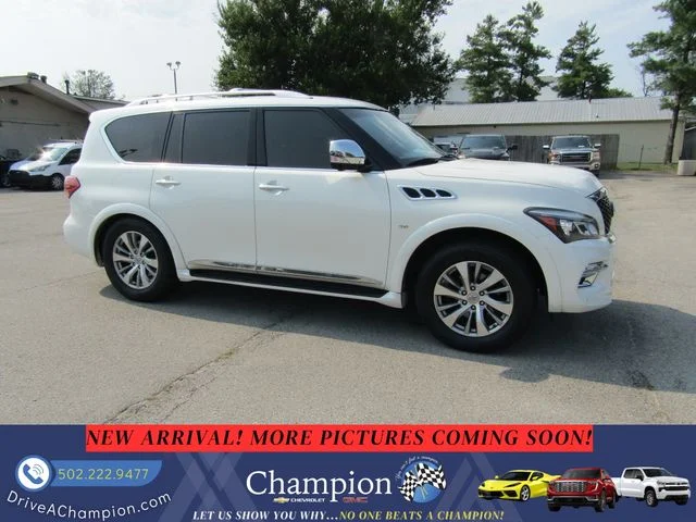 Used 2016 White INFINITI Base image 3