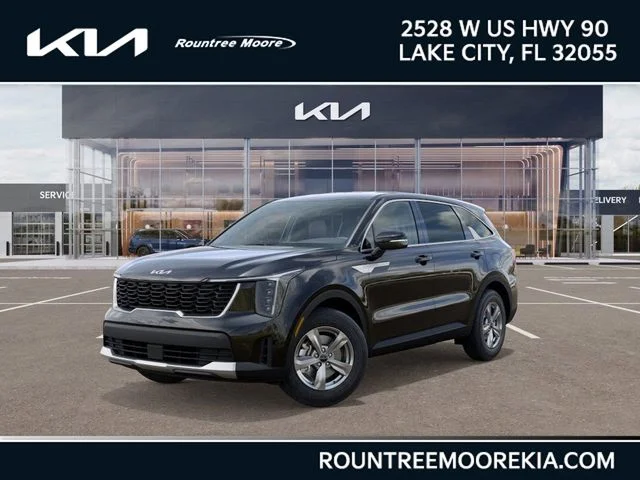 New 2026 Ebony Black Kia LX image 1