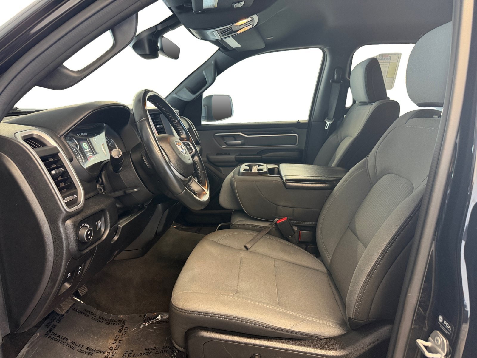 Used 2022 Diamond Black Crystal Pearlcoat Ram Big Horn image 8