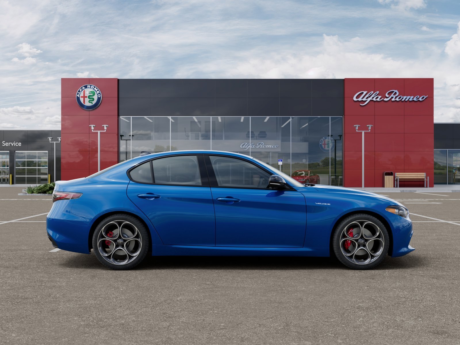 New 2025 Misano Blue Metallic Exterior Paint Alfa Romeo  image 66