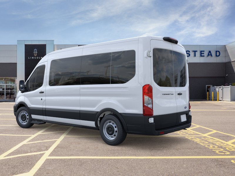 New 2026 Oxford White Ford Passenger Van XL image 4
