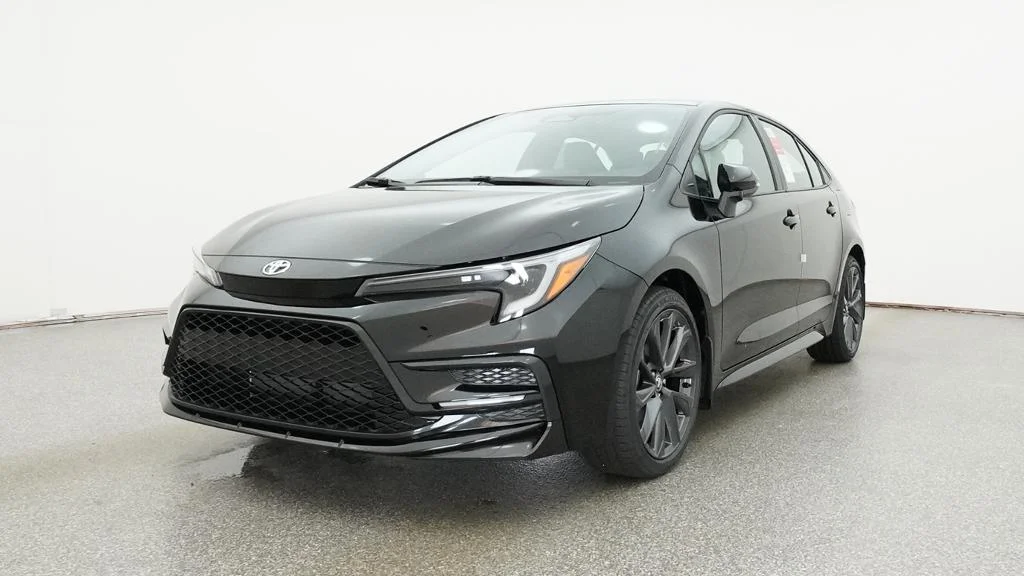 New 2026 Midnight Black Metallic Toyota SE image 19