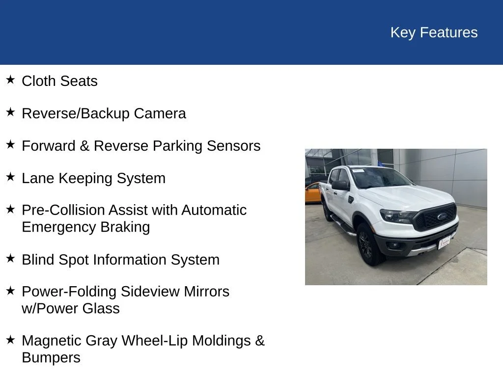 Certified Used 2019 Oxford White Ford XLT image 29