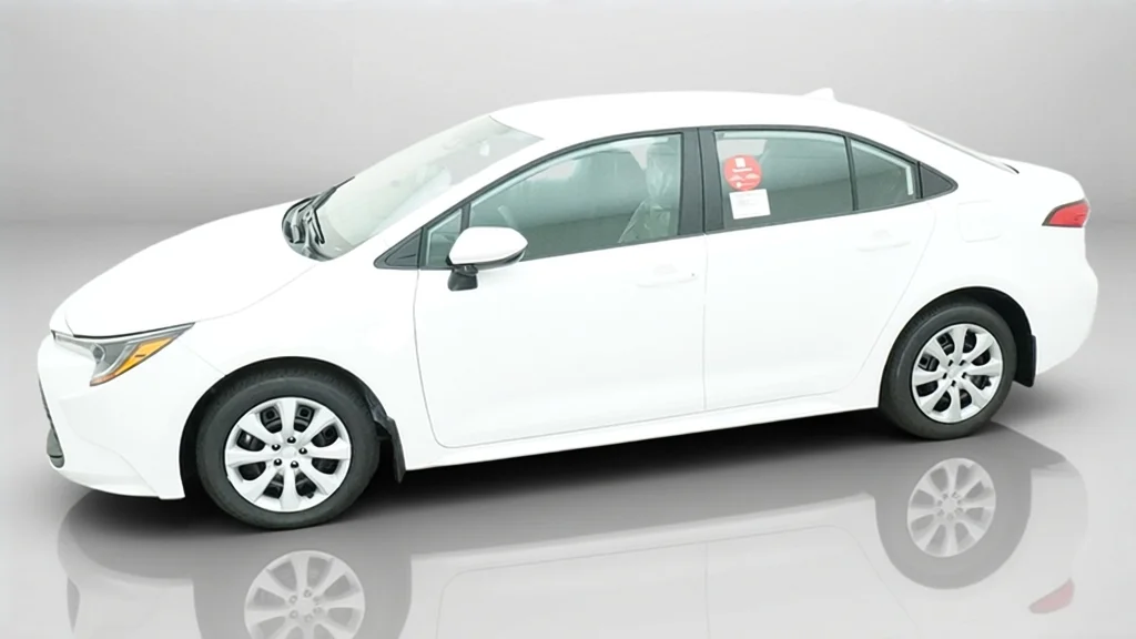 New 2027 Ice Cap Toyota LE image 3