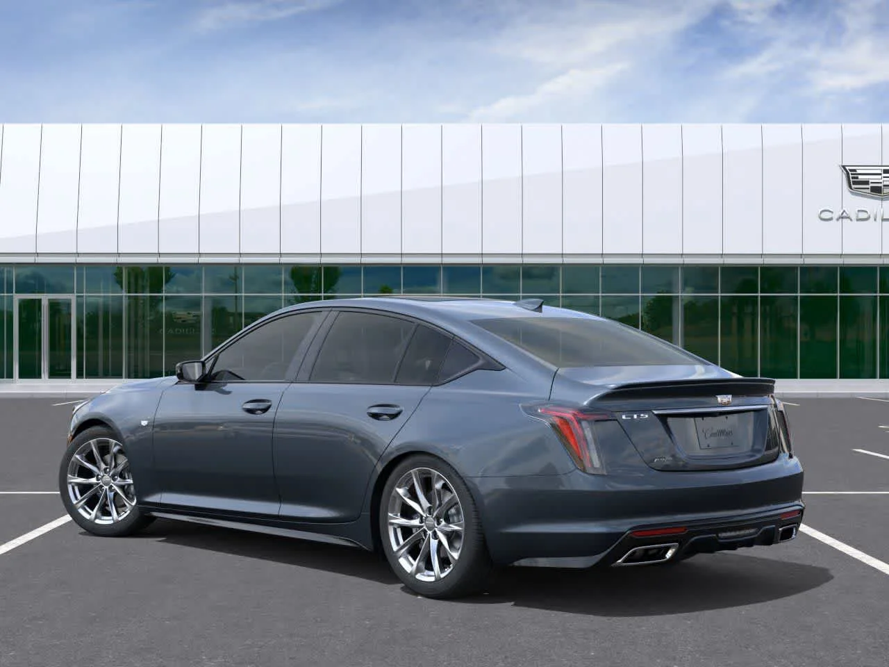 New 2026 Deep Space Metallic Cadillac Sport image 3