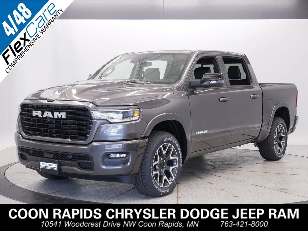 New 2026 Granite Crystal Metallic Clear-Coat Exterior Paint Ram Laramie image 1