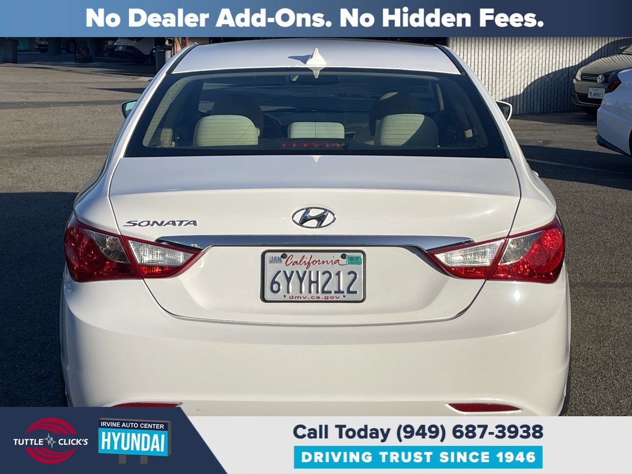 Used 2013 Shimmering White HYUNDAI GLS PZEV image 7