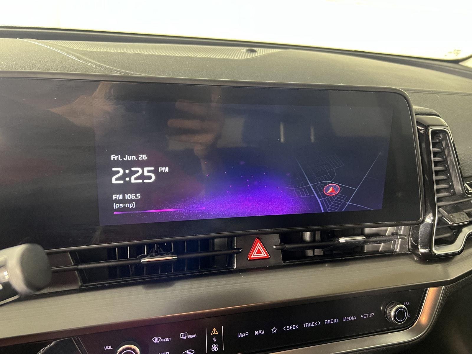 Used 2023 Sapphire Blue Kia EX image 16