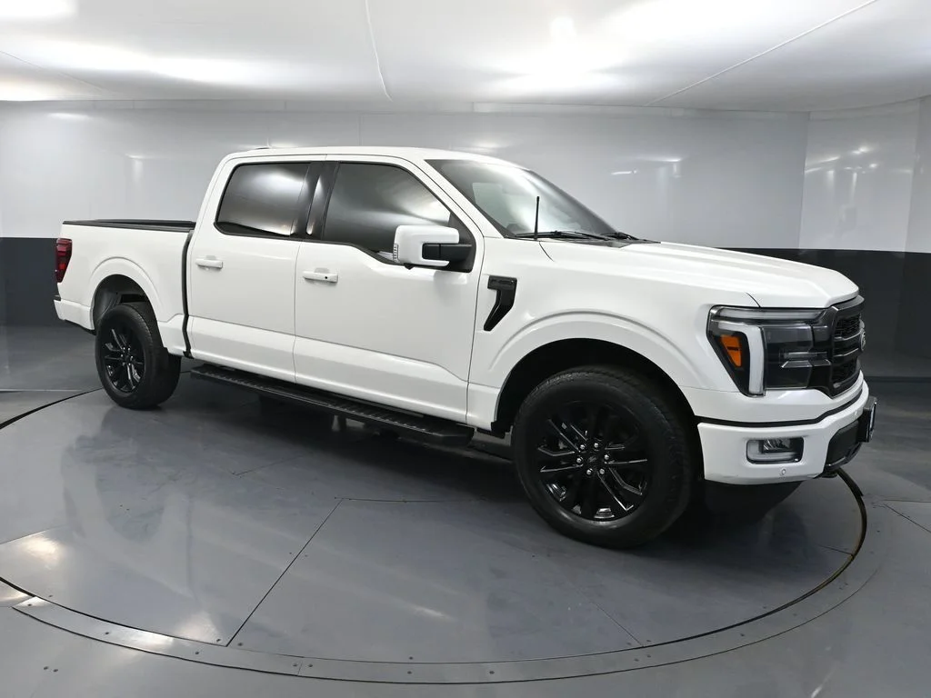 Certified Used 2024 White Ford Lariat image 1