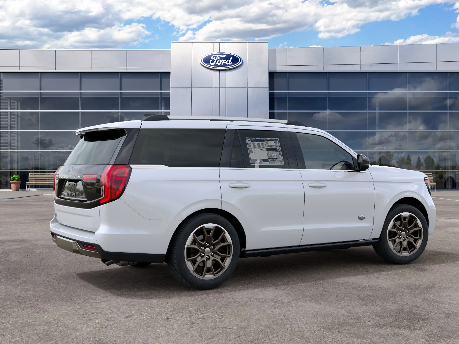 New 2027 Star White Metallic Tri-Coat Ford King Ranch image 41