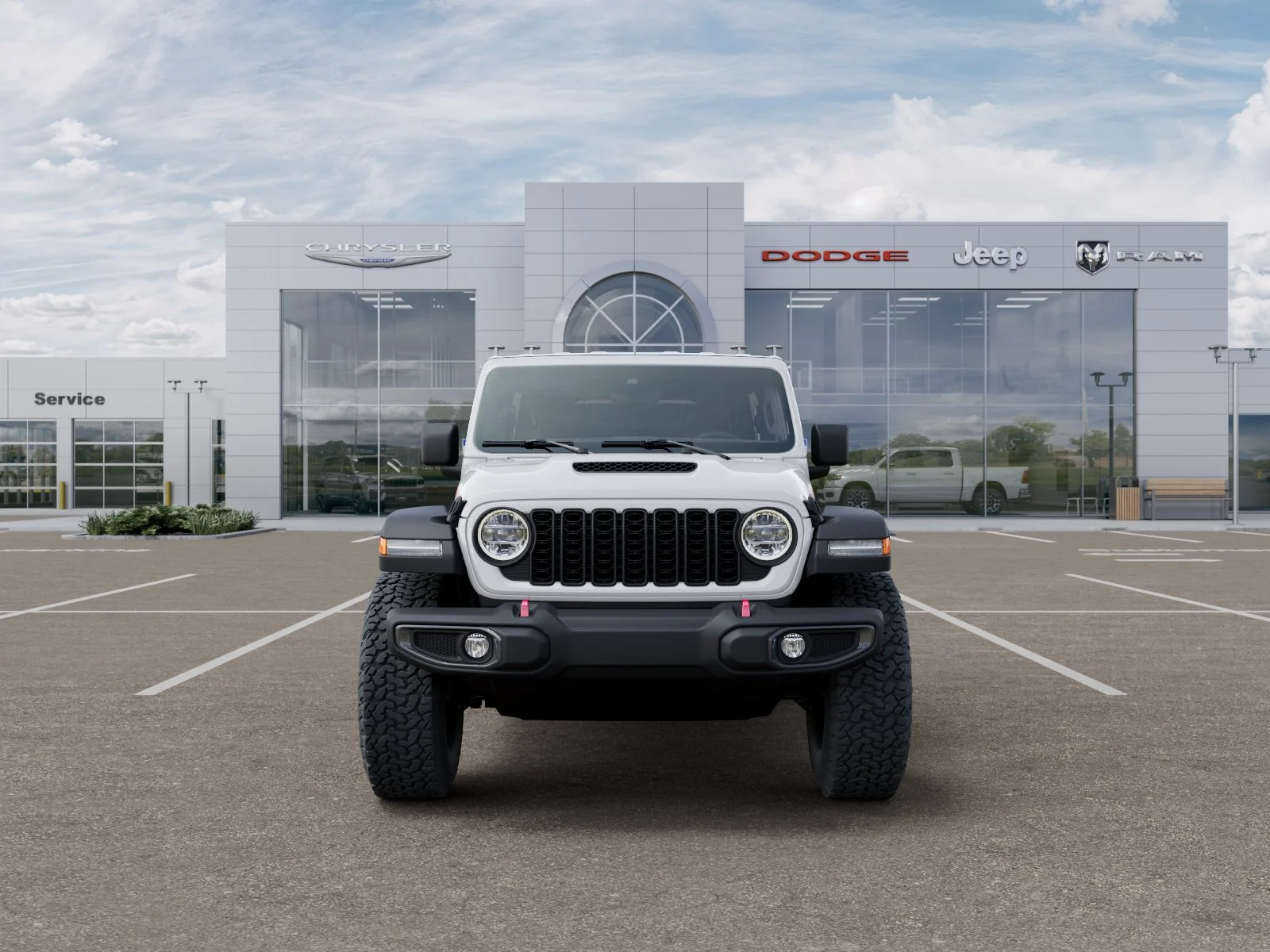 New 2026 Bright White Clearcoat Jeep Rubicon image 33