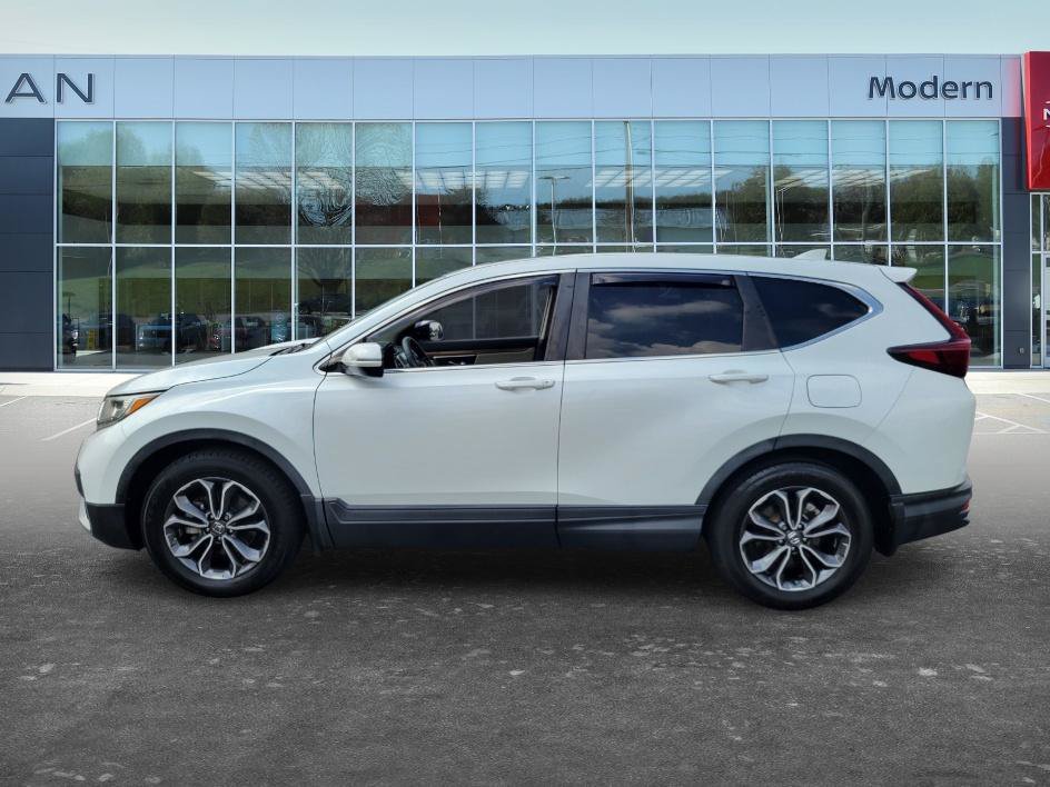 Used 2021 Platinum White Honda EX image 8