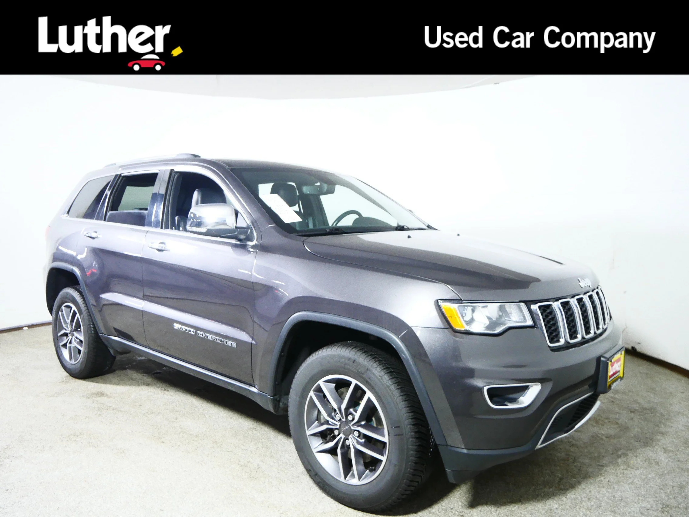 Used 2021 Granite Crystal Metallic Clearcoat Jeep Limited image 1