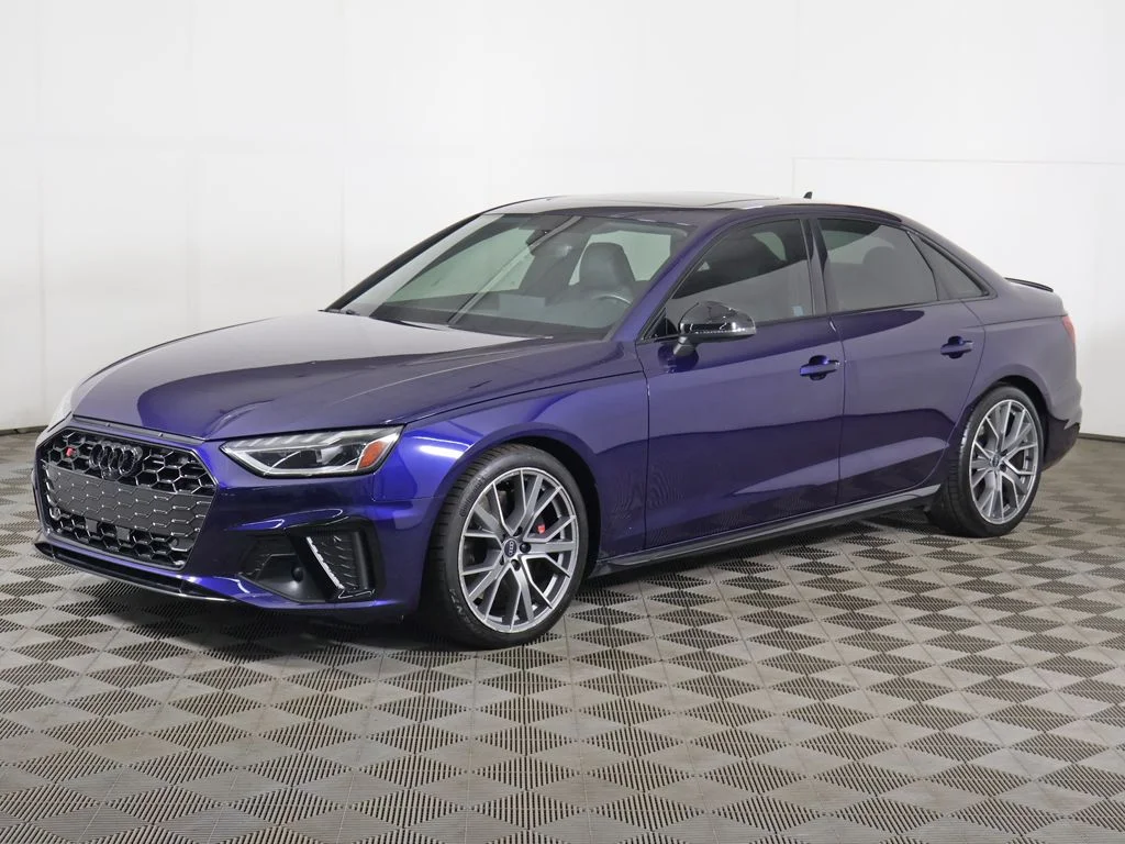 Used 2023 Blue Metallic Audi 3.0T Premium Plus image 11
