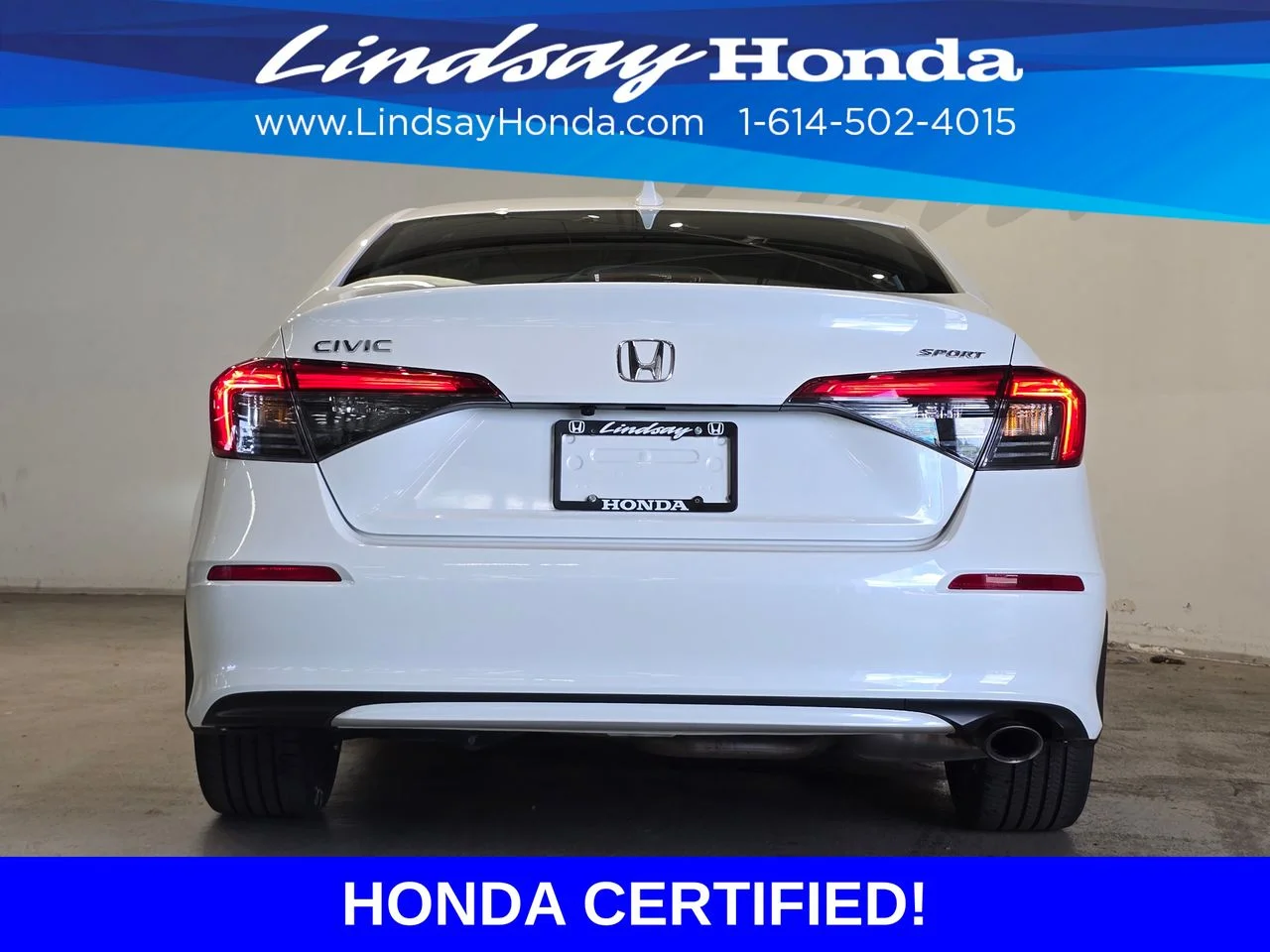 Certified Used 2023 Platinum White Pearl Honda Sport image 5