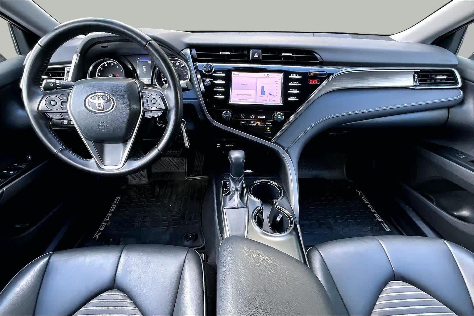 Certified Used 2019 Super Sonic Red Toyota SE image 14
