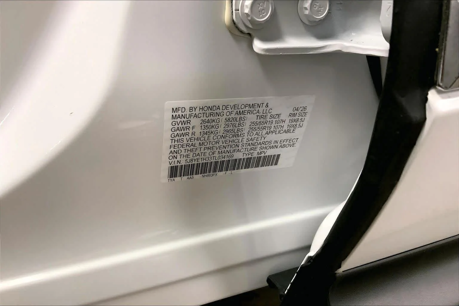 New 2026 Platinum White Pearl Acura BASE image 13