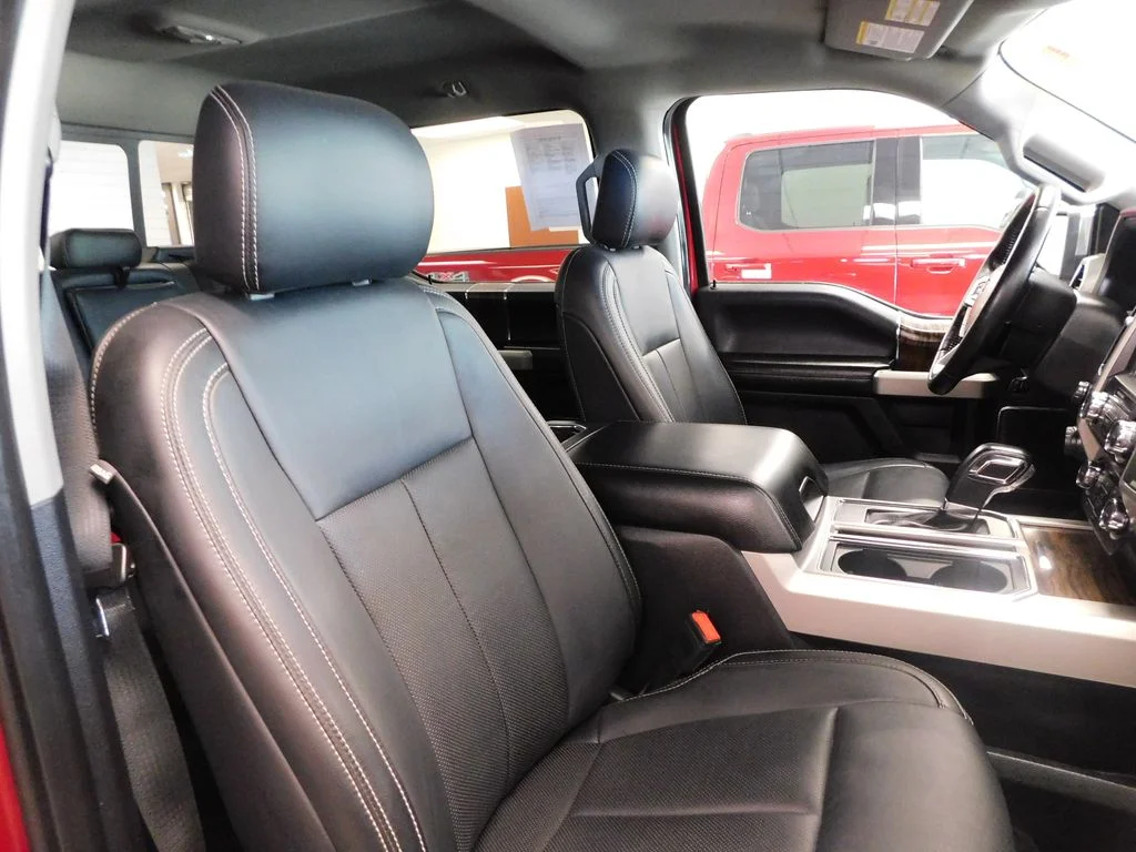 Certified Used 2019 Ruby Red Metallic Tinted Clearcoat Ford Lariat image 40
